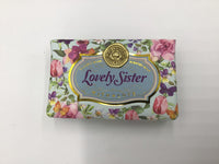 Mulberry Studios Lovely Sister - Gift Soap Bar For Her Birthday Rose Scent Mum Grandmother Cleanser Lather Present Girl