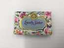 Mulberry Studios Lovely Sister - Gift Soap Bar For Her Birthday Rose Scent Mum Grandmother Cleanser Lather Present Girl