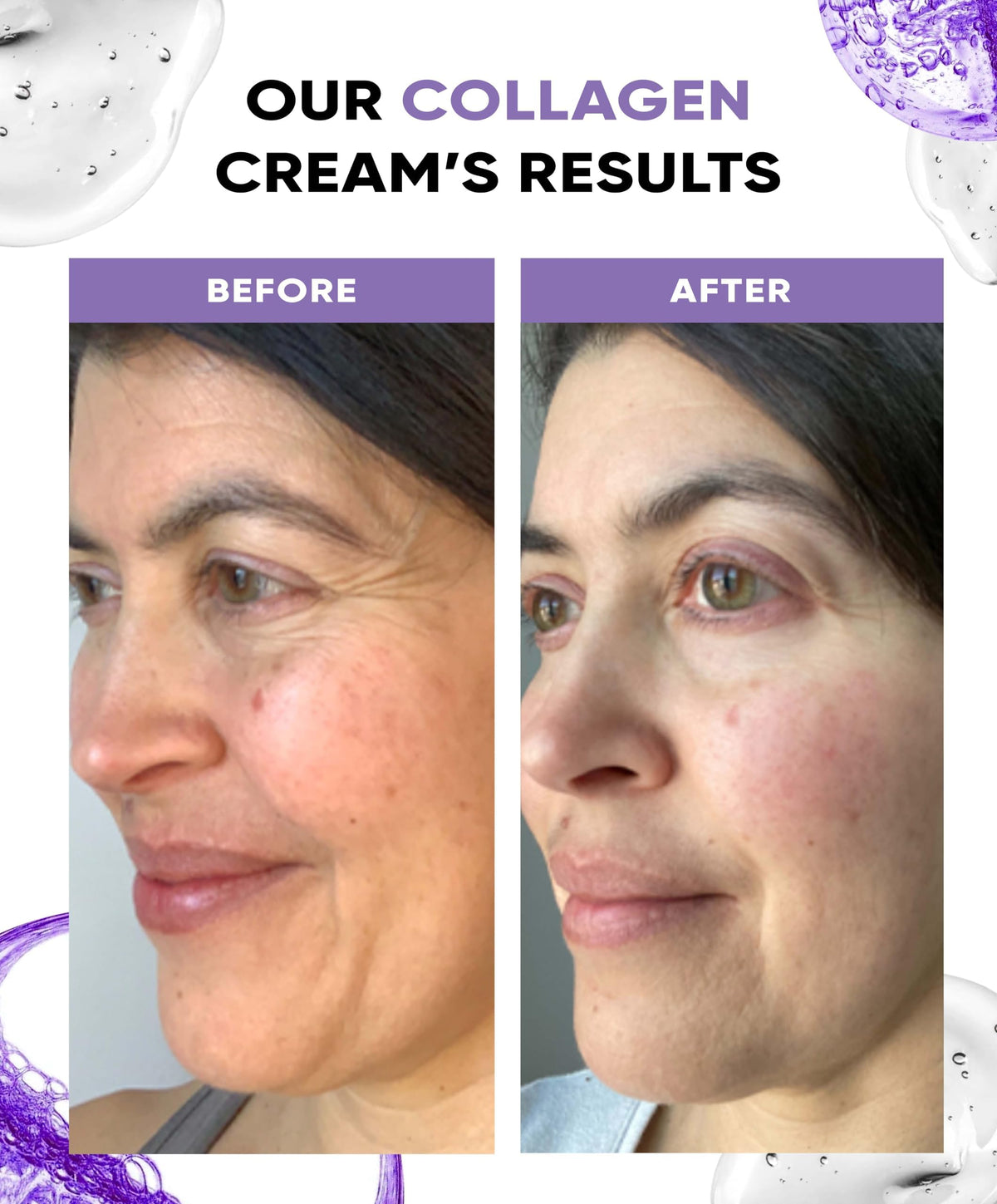 PERFECT LOOK LONDON Perfect Look London Collagen Specialist Night Face Cream with 0.3% Retinol, Collagen Marine, Peptide, Hyaluronic Acid and Vitamin B5, Firm and Tone, Anti Wrinkle Cream 50ml