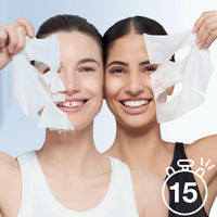 Garnier Moisture Bomb Lavender and Hyaluronic Acid Sheet Mask, Hydrating & Relaxing Face Mask, With Lavender Essential Oil To Revive Fatigued Skin, Biodegradable and Vegan Tissue, 28g