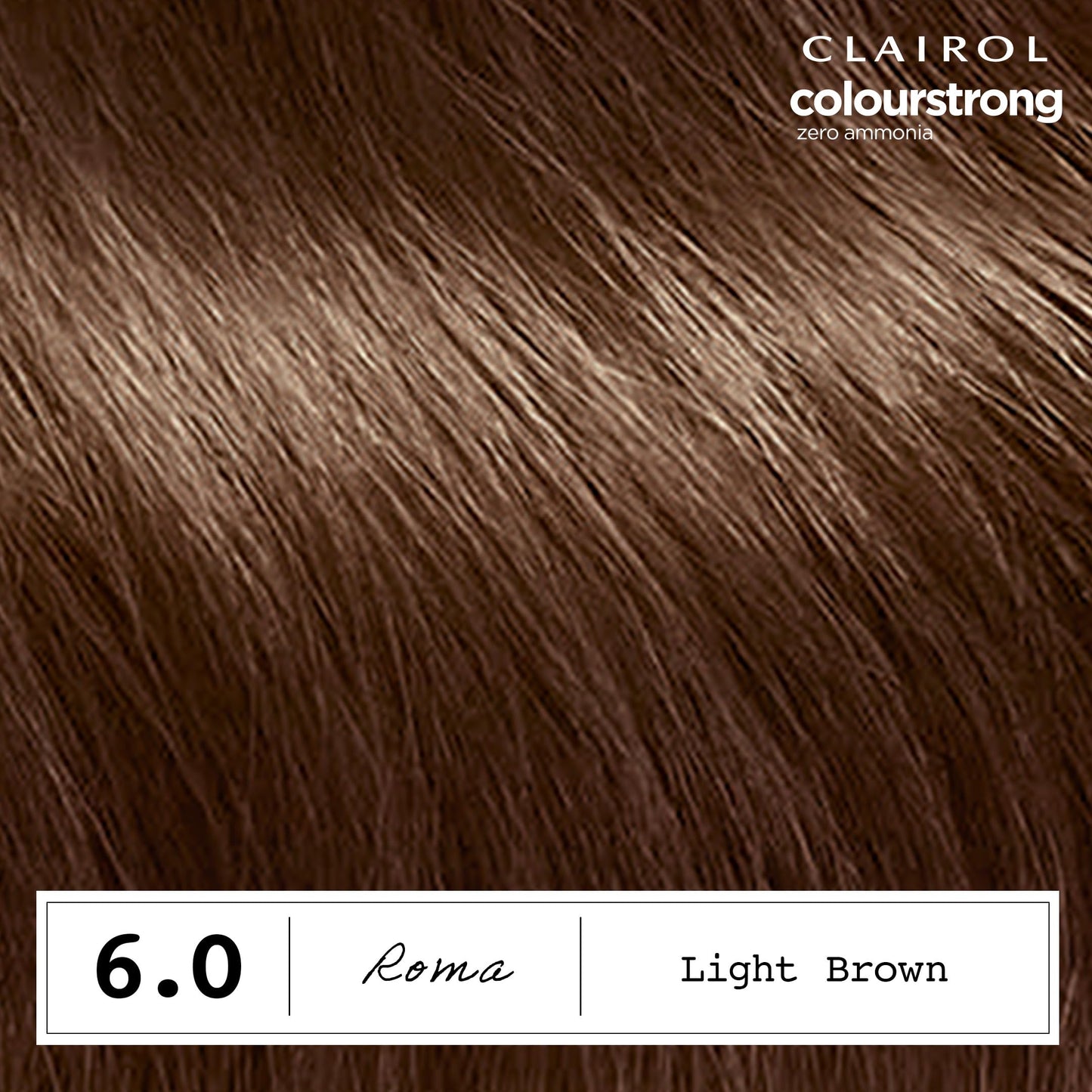 Clairol CLAIROL COLOUR STRONG PERMANENT HAIR DYE - 6.0 LIGHT BROWN