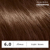 Clairol CLAIROL COLOUR STRONG PERMANENT HAIR DYE - 6.0 LIGHT BROWN