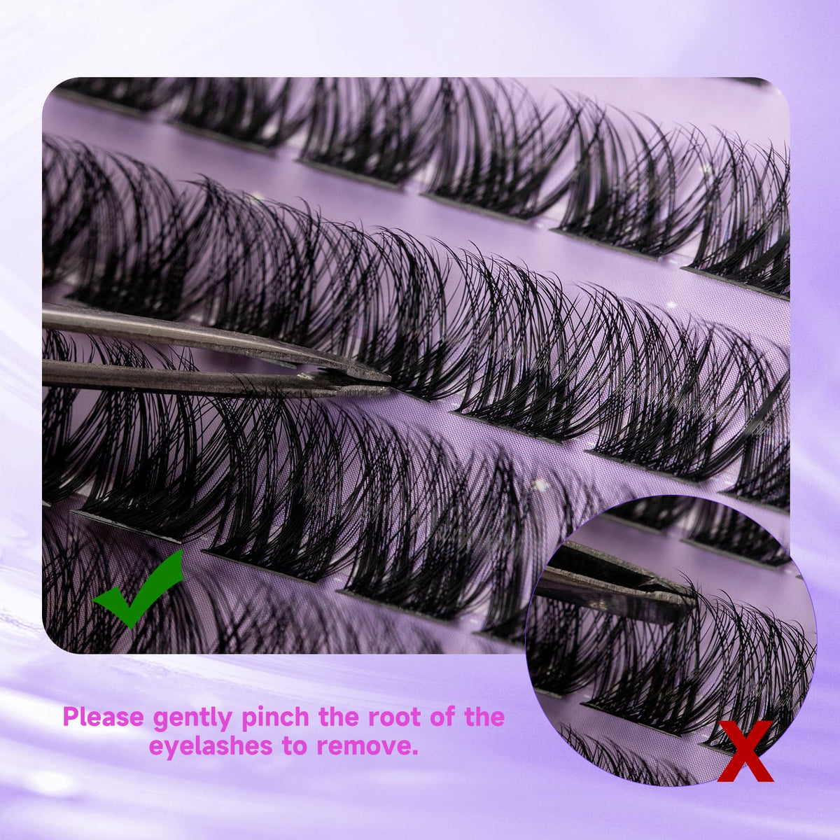 ocean pearl Cluster Lashes, 45 Individual Lash Clusters, Eyelashes DIY at-Home Eyelash Extension, Soft Natural False Eyelashes, 10-16mm, Individual Eyelashes, Lash Extensions Kit with Lash Glue, Eyelash Clusters