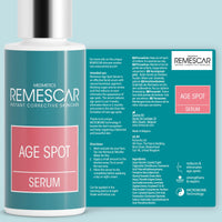 Remescar Age Spot Serum 30ml - Dark Spot Correcting Serum - Clinically Proven Age Spot Remover with Bakuchiol, Tranexamic Acid and Anti-Melanogenic Sugars - Hyperpigmentation Cream