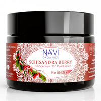 Na'vi Organics Full Spectrum Schisandra Herb Extract Powder 80g | Dual Extraction Schisandra Organic Berry Powder for Tea, Smoothies & Herbal Blends | Schisandra Supplement Powder for Daily Use