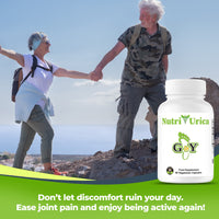 Gout and You NutriUrica - Uric Acid Support with 6 Key Ingredients - 500 mg 90 Vegetarian Capsules