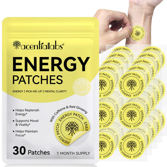YijiaXingzhou Energy Patches - B12 Patch for Women and Men, Natural Energy Boosters for Fatigue, Fast Awake Recovery Patches for Party Fun Morning Revival