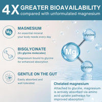 Igennus Healthcare Nutrition Igennus Chelated Magnesium Glycinate Pure & Clean Formula 180 Capsules