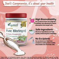 DivyaHerb Pure Bhringraj Powder