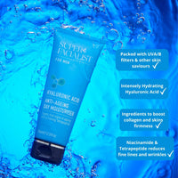Super Facialist Moisturiser for Men with Hyaluronic Acid - Anti Ageing Face Cream with Hyaluronic Acid & Niacinamide (Vitamin A) to Reduce Fine Lines & Wrinkles, Vegan Friendly, 75 ml