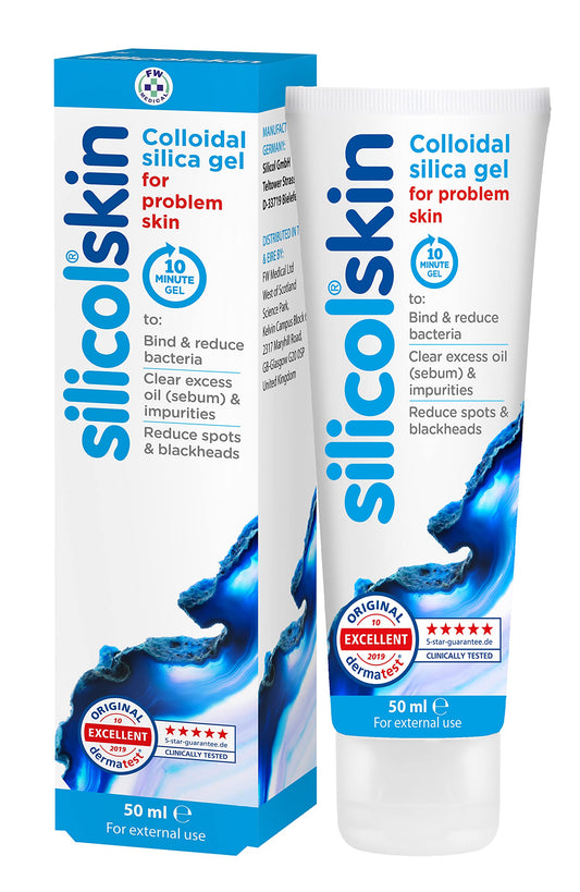 silicol Silicolskin - For spots, blackheads, and oily skin - A clinically tested solution - 50ml