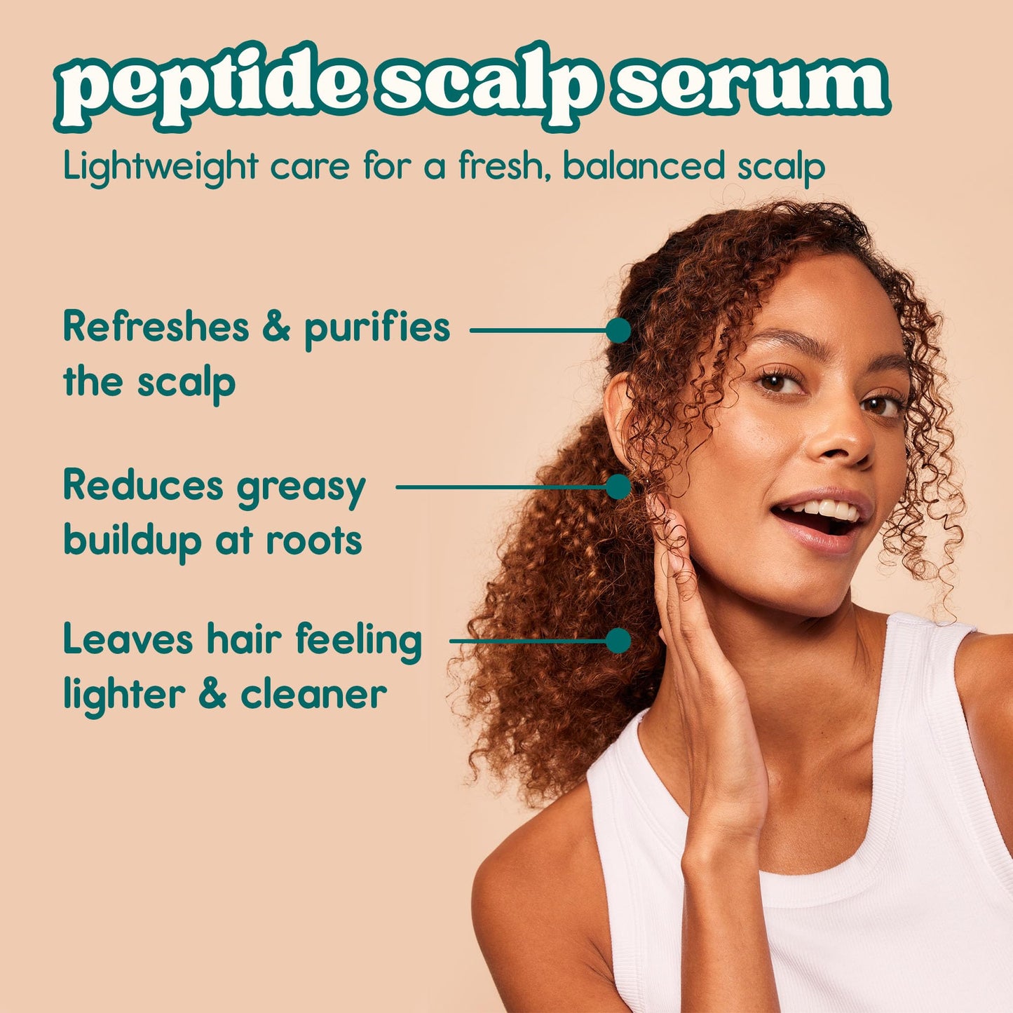 Nature Spell Oily Scalp Serum, Balancing and Clarifying, Lightweight Formula for Scalp and Roots, with Witch Hazel, Ginseng & Zinc, Vegan, 50ml