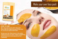 Herbs Botanica Wild Turmeric Powder For Face Reduces Acne, Face Mask, Dark Spots, Hyperpigmentation, Smooth Skin, Kasturi Manjal, Kasturi Turmeric, Aromatic Turmeric 150 Gms / 5.30 Oz