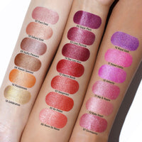 Oulac OULAC Metallic Shine Glitter Lipstick, Purple High Impact Lipcolor, Lightweight Soft and Ultra Hydrating, Long Lasting, Vegan & Cruelty-Free, Full-Coverage Lip Color 4.3 g/0.15 oz Love Particle(03)