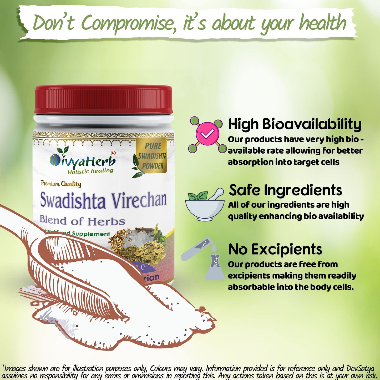 DivyaHerb Swadishta Virechan Powder