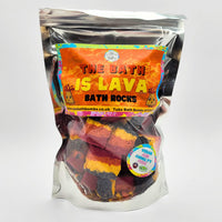 Tub's bath bombs The Bath is Lava! Bath Rocks Bath Bombs, Volcano Floor is Lava Effect. Made in UK by Tub's Bath Bombs