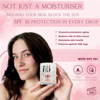 Retinol Moisturiser with SPF30 Most Powerful Anti-Aging Cream with Retinol, Hyaluronic Acid, Ceramide &Vitamin E, B5 for Face & Neck Deep Hydration Day&Night Wrinkle Reduction Liv La Fay Eternal Youth