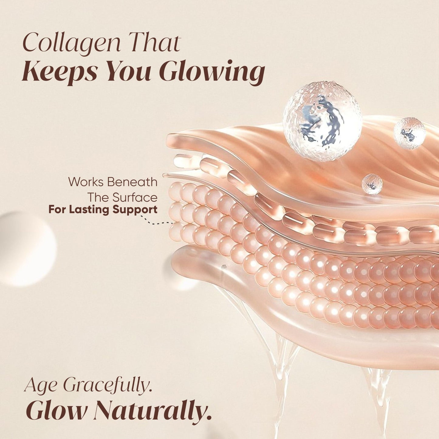 Vitaminnica Because your Health Matters Vitaminnica Vita Beauty Collagen Powder | Type I & III Collagen with Hyaluronic Acid, Biotin, Zinc, & Vitamin C | Supports Skin, Hair, Nails & Joints | 30 Servings (Mango)