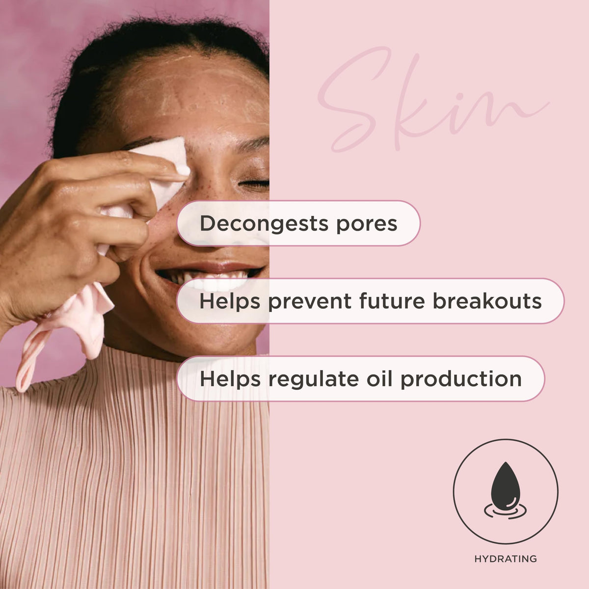 SCULPTED by Aimee DuoCleanse Clarifying Refill 100ml Sculpted by Aimee – Vegan Cleanse & Clarify Refill Bottle for DuoCleanse System – Oily, Congested & Blemished Skin