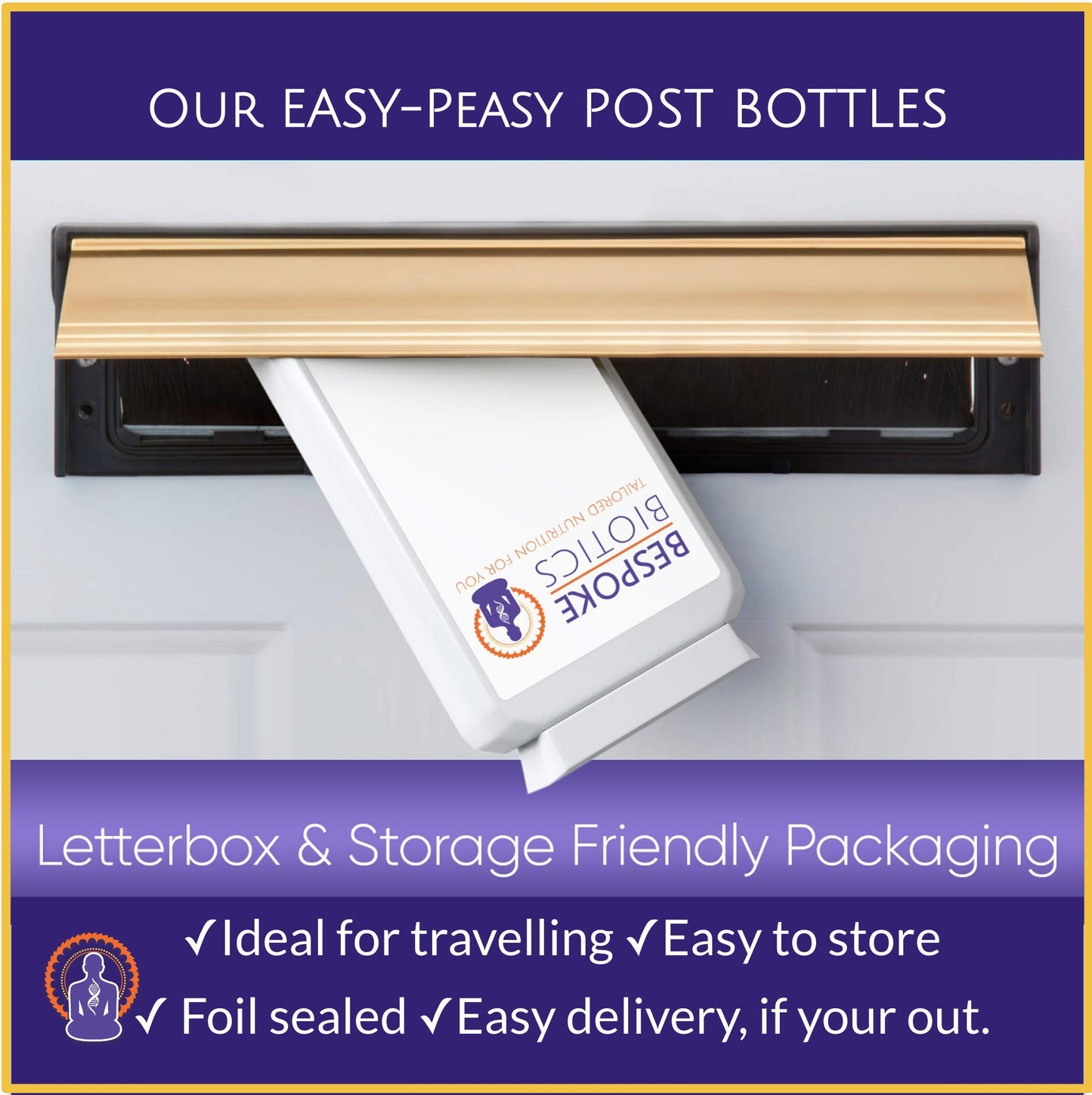 Bespoke Biotics Vitamin B Complex 100% |120 Caps | Energy| Mood| Nerves| Digestion |Added PABA Includes Essential Multi B-Vitamins B1, B2, B3, B5, B6, B12, Biotin & Folate100 NRV Daily Supplement | UK Made|