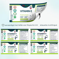 Best Immune International Best Immune, 100% Vitamin E 500iu Improved Formula 100 Vegan Capsules Highest bioavailability