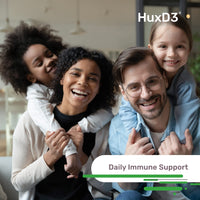 Hux D3 Vitamin 3200iu, Huxley Europe, Vegetarian Capsules, Suitable for Kosher and Halal Diets 30 Count (Pack of 1)