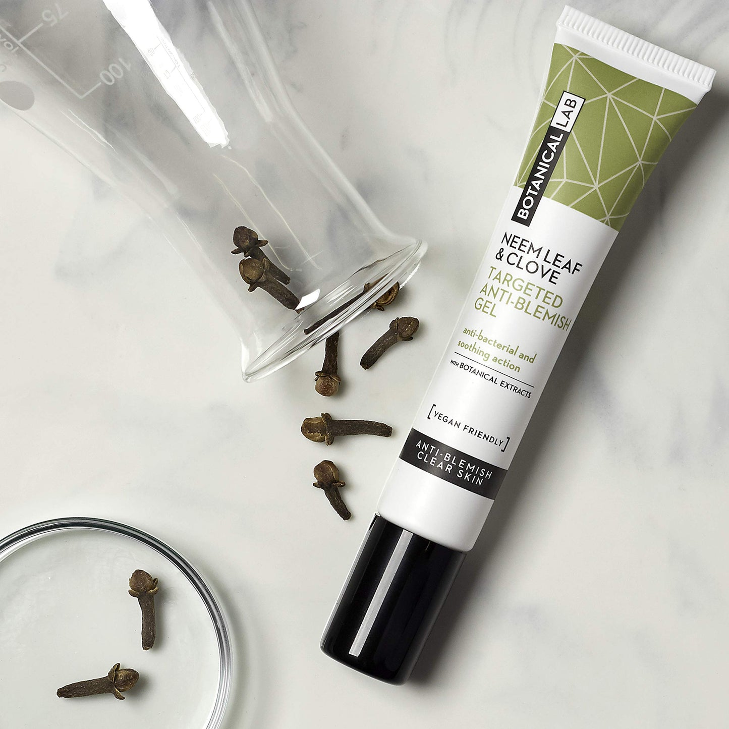 Botanical Lab Neem Leaf & Clove Blemish Treatment Gel 20ml - with witch hazel + salicylic acid