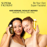 Super Facialist Vegan Collagen overnight Resync Night Cream- Nourishing Night Time, Firming, Smoothing & Plumping, Gentle Face Care, Vegan Marine-based Biopolymer, Copper, Collagen, 50ml