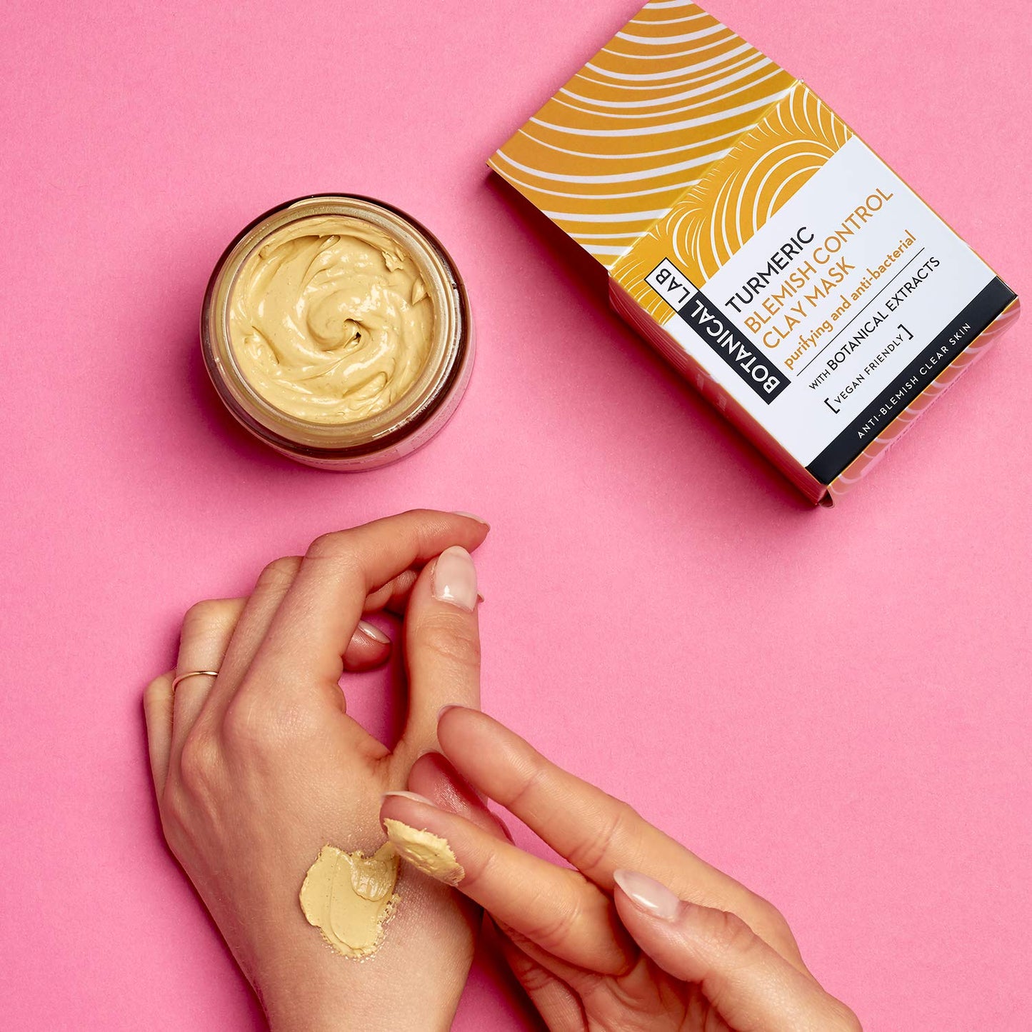 Botanical Lab Turmeric Blemish Treatment Clay Mask PACKAGING MAY VARY, White, 100 millilitre