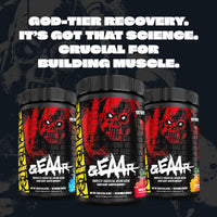 Mutant MUTANT GEAAR - Complete Essential Amino Acids | 10g EAAs + Arginine | Vegan | Electrolytes | No Synthetic Colors or Flavours | Muscle Recovery & Hydration | 420g | 30 Serves | Peach Mango