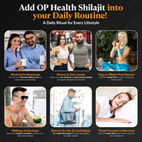 OP Health Himalayan Shilajit Resin – 100% Pure & Natural – 75%+ Fulvic Acid, Gold Grade, Lab Tested – Energy, Immunity, Skin & Bone Support – Ethically Sourced Small Batch – 30g