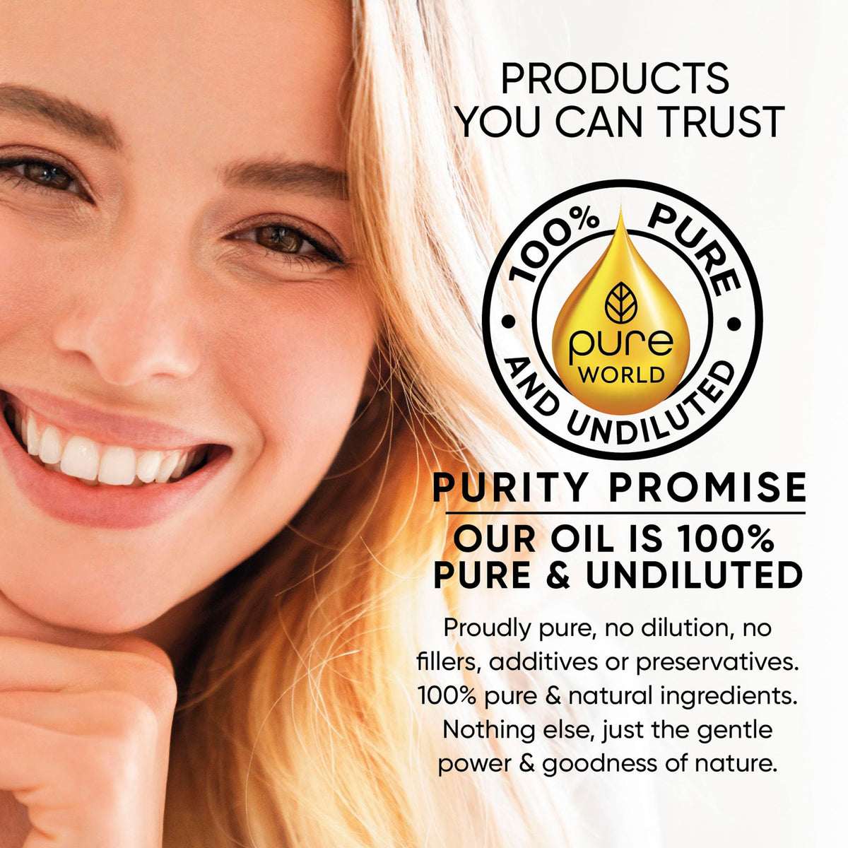 Pure World Natural Jojoba Oil 100% Pure and Undiluted 100ml. Cold and Freshly Pressed Premium Quality Jojoba Oil – Skin, Nails, Body and Face