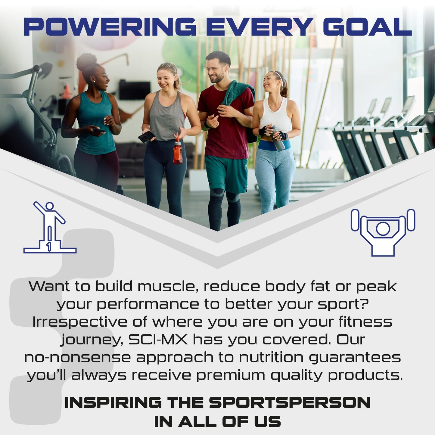 SCI-MX Total Protein Powder • Lean Muscle • Strawberry Flavour • 450g