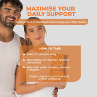 NobleNature Vitamin D3 4000IU + K2 MK7 100µg with 2000mg Turmeric, Ginger & Black Pepper – High Strength 5-in-1 Formula – 90 Capsules (45 Day Supply) – UK Made Supplement with 95% Curcuminoids (90)