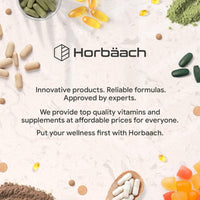 Horbäach Vitamin C Tablets 1500mg | 180 Count | High Strength Ascorbic Acid | Suitable for Vegetarians and Vegans | by Horbaach