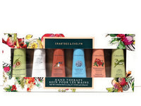 Generic Crabtree & Evelyn Six Pack Hand Therapy Cream Gift Set (6 x25ml) Pomegranate Argan and Grapeseed, Lily, LaSource, Gardeners, Nantucket Briar and Sweel Almond Oil