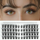LANKIZ Manga Lashes Natural Look Lash Clusters Anime Lashes False Eyelashes Individual Lashes Extensions Korean Makeup Asian Fake Eyelashes Mink Wispy Fluffy Cluster Lashes
