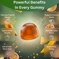 Healthivo® Ashwagandha Gummies High Strength 300mg, 60 Gummies, Vegan