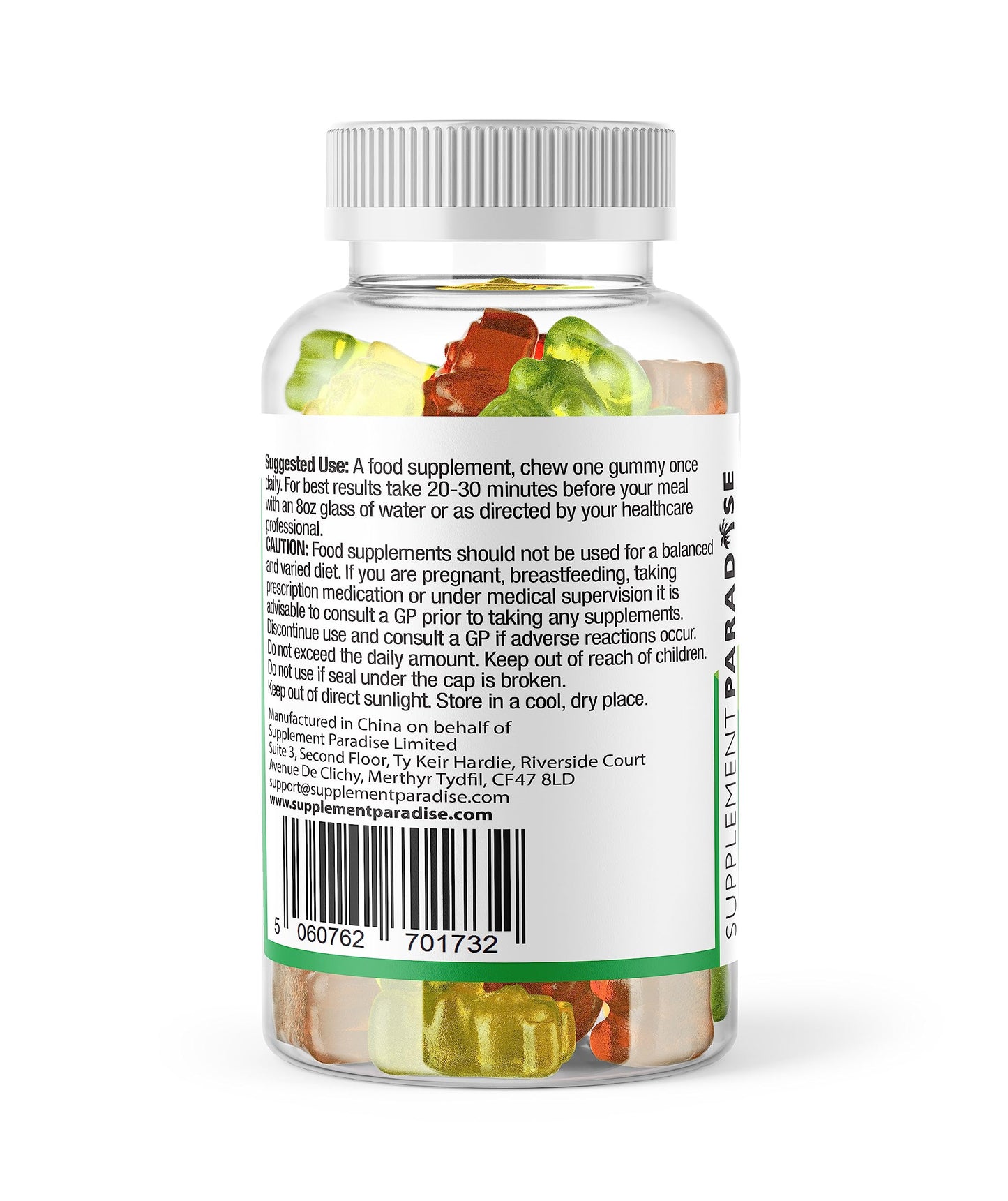 SUPPLEMENT PARADISE Active Keto Premium Gummies - 1 Month Supply - Supplement Paradise