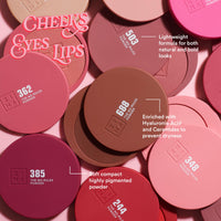 3INA MAKEUP - The No-Rules Powder 503 - Pink nude 3-in-1 Compact Powder with Hyaluronic Acid and Ceramides - Soft Formula