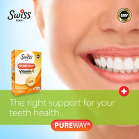 Swiss Bork SWISS BORK Natural Vitamin C Tablets (Ester C) – High Strength Vitamin C Supplement to Nourish Your Immune System, Enhance Radiant Vitality and Fight Free Radicals - 30 Effervescent Tablets (Halal)