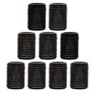AKH® 24 Pcs Black Hair Rollers | Small Hair Curlers | 20mm Self Grip Hair RollersTools | Self Holding Cling Hair Rollers | For Hair Dressing, Hair Styling, Waves and Curles Tools Accessories