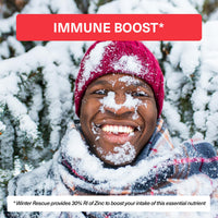 ELEMENTS Elements Winter Rescue – 7-Day Seasonal Defence Formula* with Andrographis, Spirulina Extract, Humic Acid and Zinc for Immune Support, Non-GMO, Gluten Free, 30 Tablets