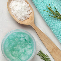 PraNaturals Dead Sea Salt Scrub, 100% Nourishing & Exfoliating, Mineral Rich Smooths Brightens & Moisturizes Skin, Enriched with Mango & Kiwi Scent (2x 500g)