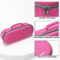 RLSOCO Travel Case for Dyson Airwrap Hair Styler & for New Dyson Airwrap Hair Styler - Pink(Case Only)