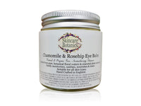 Skincare Botanics Organic & Natural Rosehip & Chamomile Eye Balm | Pure Plant Botanicals & Essential Skin Oils | Large 60 g. Glass Jar | Made in U.K.