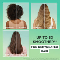 Garnier Fructis Aloe Vera+ Hair food - 100h Moisture Multi-UseMask, For Dry Hair & Scalp - Aloe Vera + Vitamins C, E, F - Cruelty Free International & Vegan - 400ml