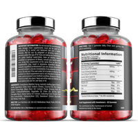 Iron Labs Nutrition Test Xtreme Gummies for Men (120 Gummies - 2 Month Course) - High Strength Booster for Men - Mixed Berry Flavour - Features Maca, Ginseng, Zinc and Selenium - Sugar Free & Vegan Suitable