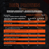NXT Nutrition NXT Beef Protein Isolate 540g - High Protein Powder in Natural Amino Acids - Paleo, Keto Friendly - Dairy and Gluten Free | 540g | Strawberry & Watermelon