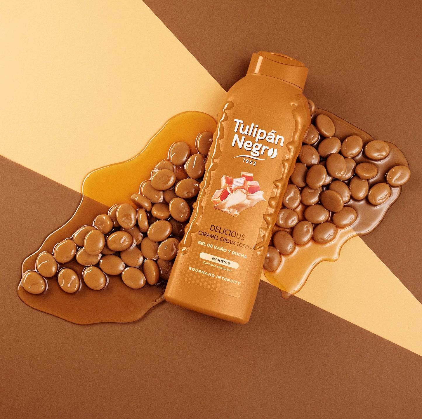 Tulipán Negro Caramel Cream Toffee Shower Gel 650ml